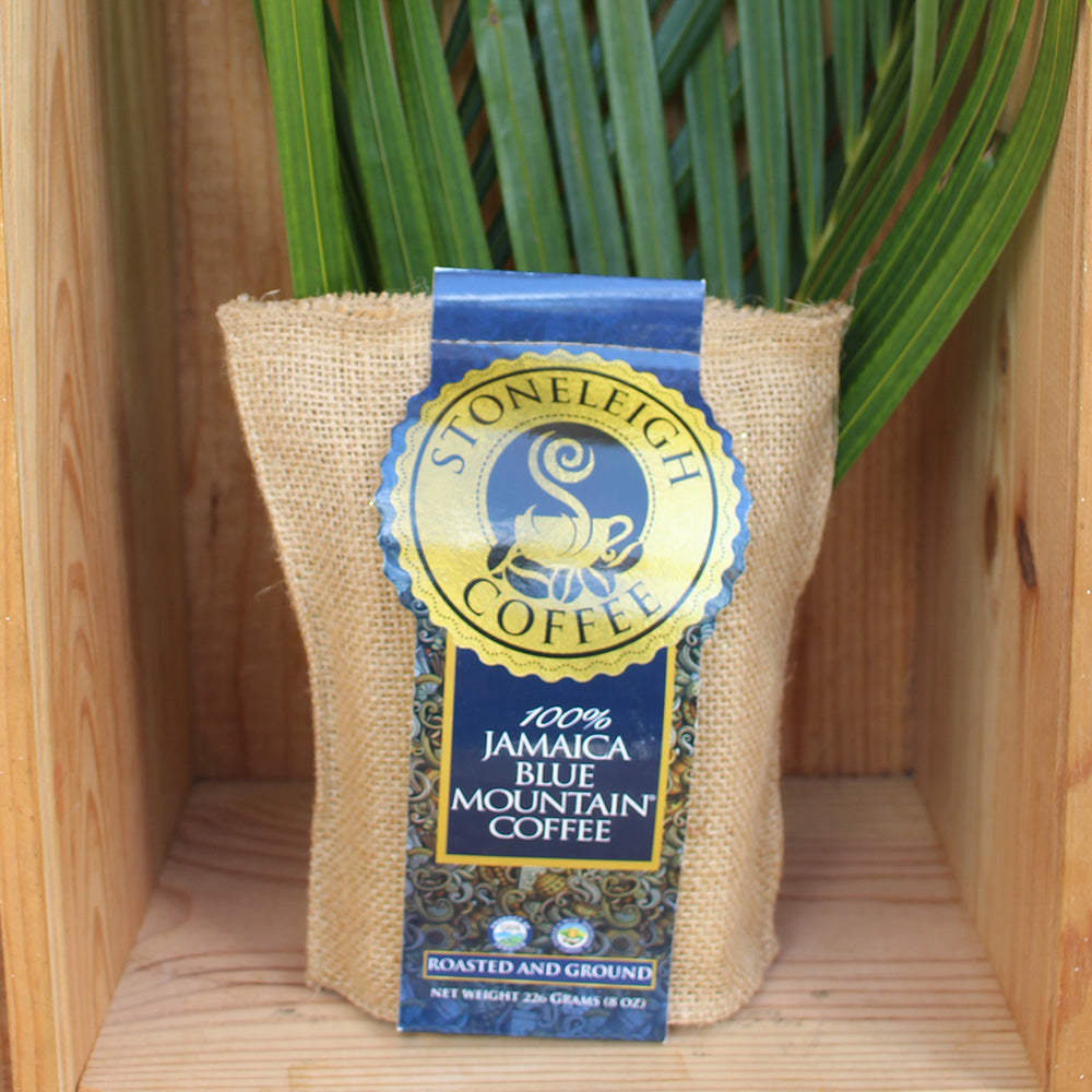 100% JAMAICA BLUE MOUNTAIN COFFEE - 8OZ GROUND