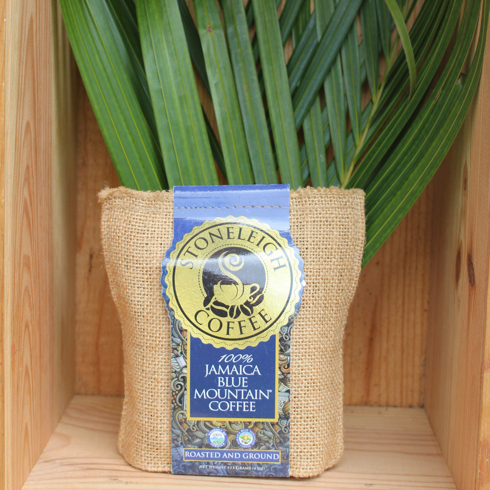 100% JAMAICA BLUE MOUNTAIN COFFEE - 40Z GROUND